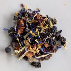 herbs in a circle