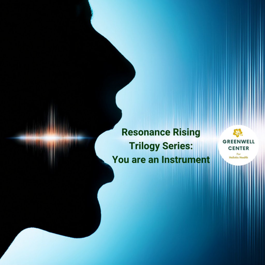 shadow of a person's face vocalizing, with waves coming into the space where their voice is travelling.