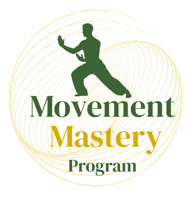 tai chi shadow with Movement Mastery Program and a swirl around